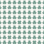 Clovers XXXII Sage Green Botanical Pattern Coffee Mug Gallery Image 2