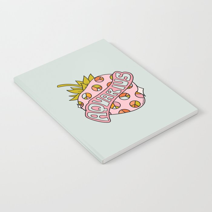 Aquarius Strawberry Notebook Gallery Image 1