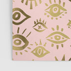 Mystics Eyes - Blush & Gold Poster Gallery Image 3