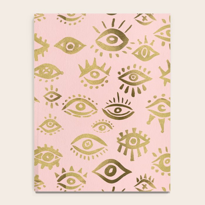 Mystics Eyes - Blush & Gold Notebook Gallery Image 4