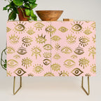 Mystics Eyes - Blush & Gold Credenza Gallery Image 1