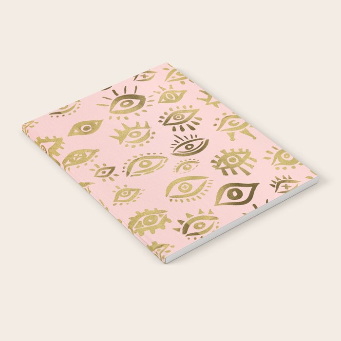 Mystics Eyes - Blush & Gold Notebook Gallery Image 2