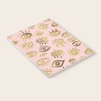 Mystics Eyes - Blush & Gold Notebook Gallery Image 3