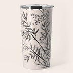 Minimal Acacia Branch Travel Mug Gallery Image 1