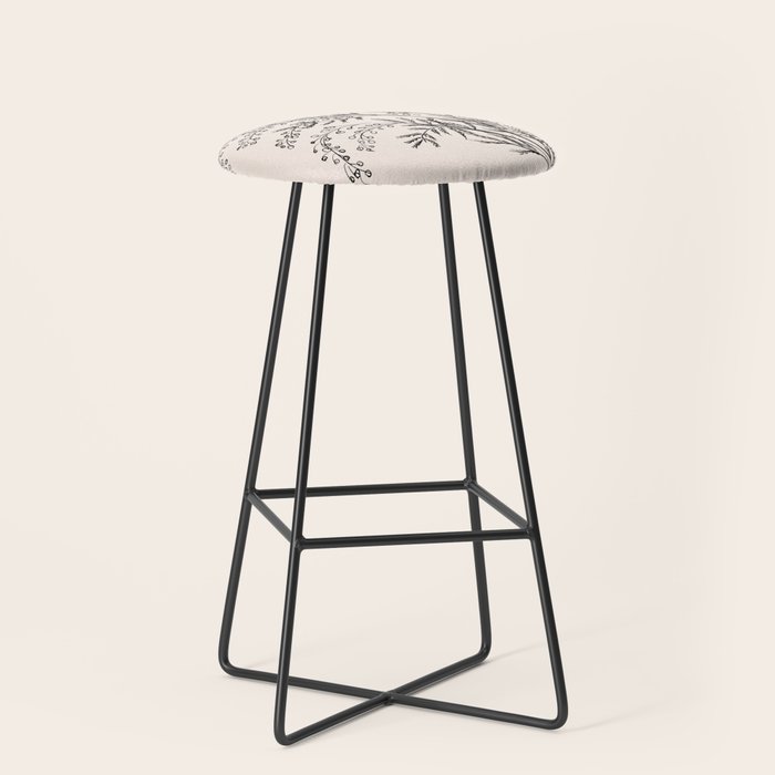 Minimal Acacia Branch Stool Gallery Image 1