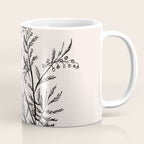 Minimal Acacia Branch Coffee Mug Gallery Image 1