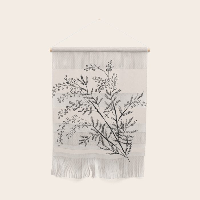 Minimal Acacia Branch Wall Hanging Gallery Image 1