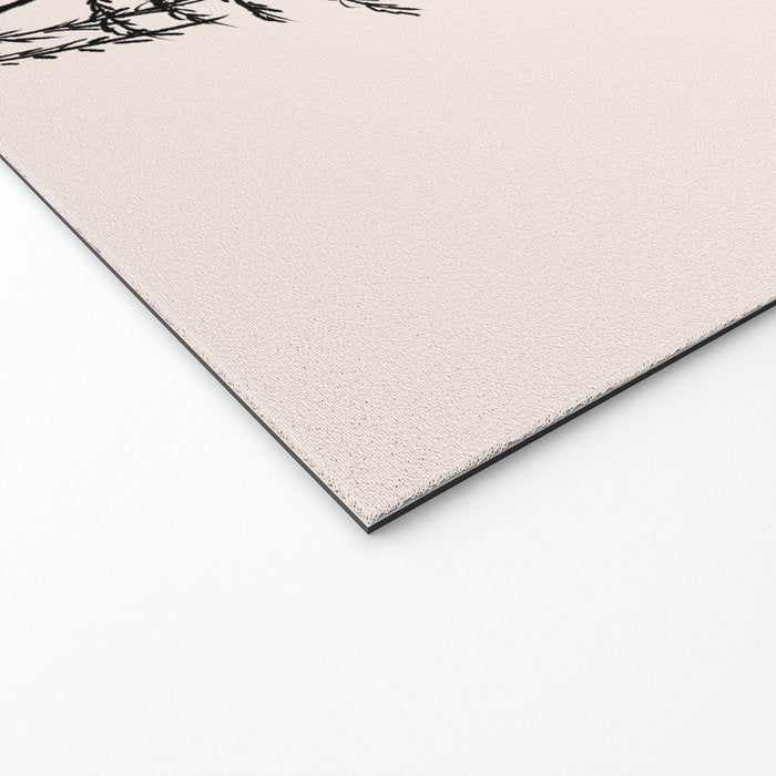 Minimal Acacia Branch Welcome Mat Gallery Image 2