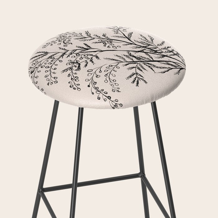 Minimal Acacia Branch Stool Gallery Image 2