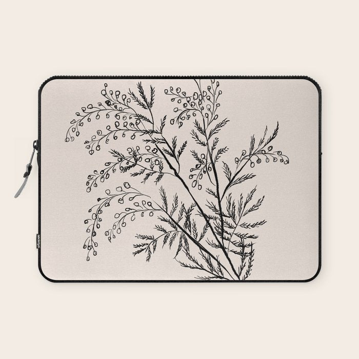 Minimal Acacia Branch Laptop Sleeve Gallery Image 1