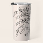 Minimal Acacia Branch Travel Mug Gallery Image 3