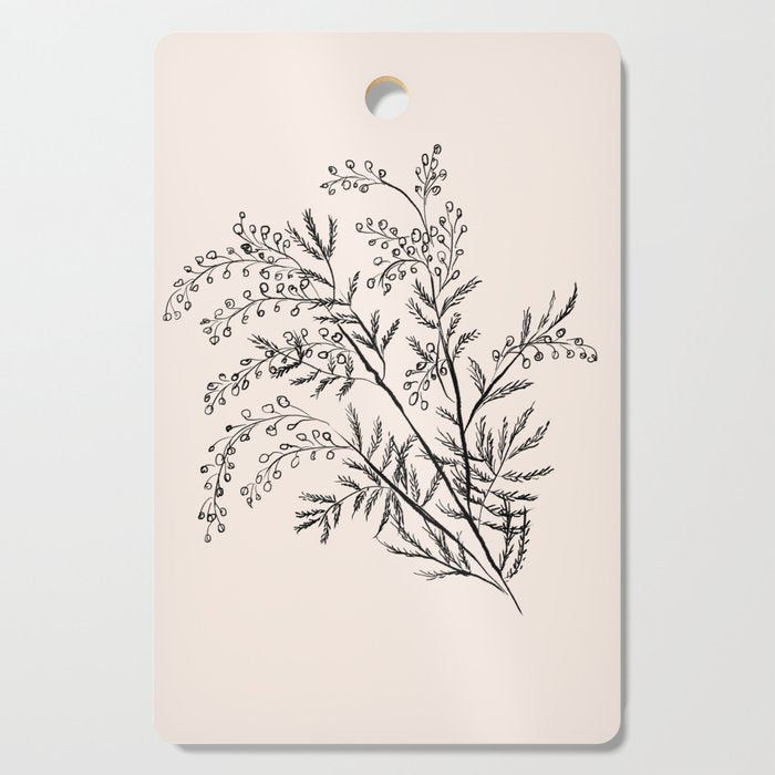 Minimal Acacia Branch Cutting Board Gallery Image 1