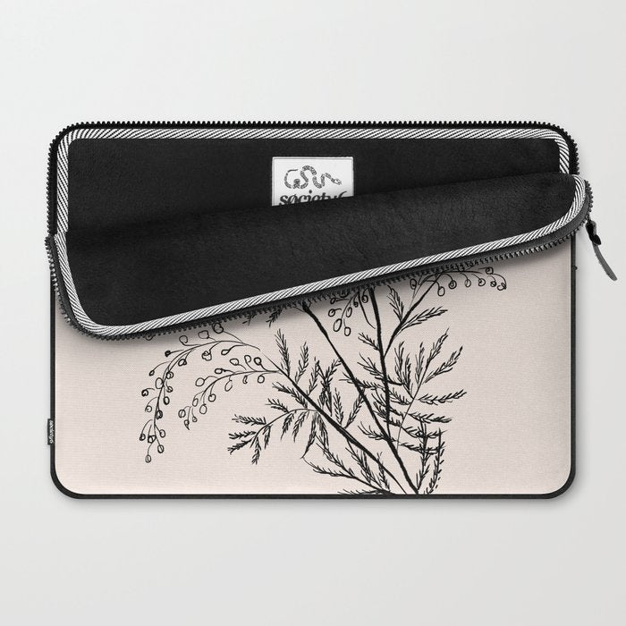 Minimal Acacia Branch Laptop Sleeve Gallery Image 2