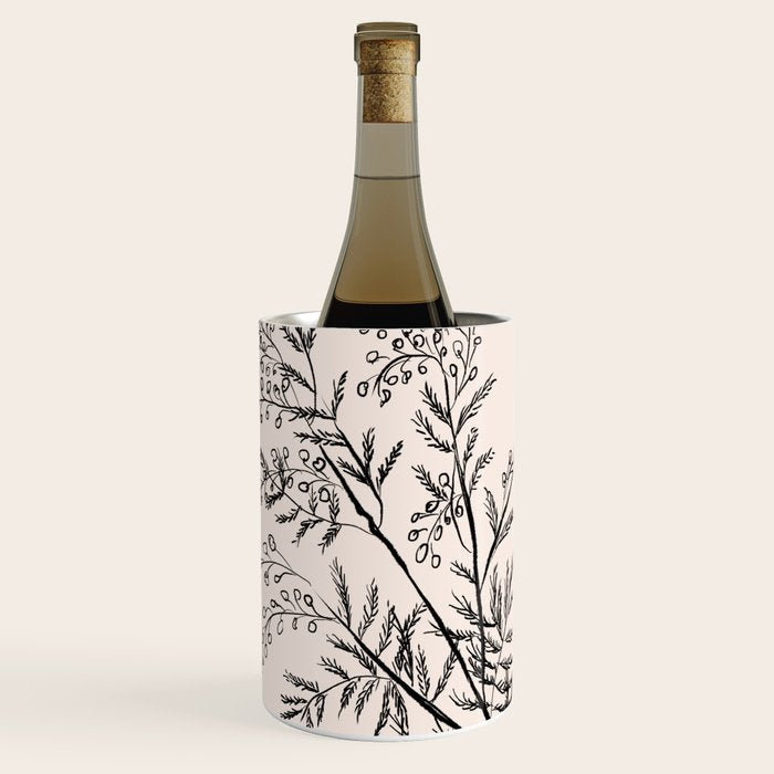 Minimal Acacia Branch Wine Chiller Gallery Image 1