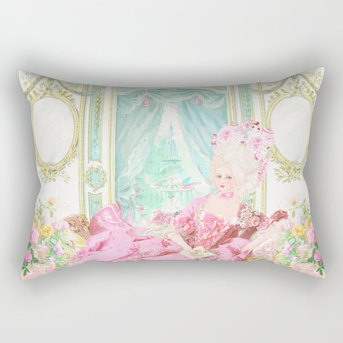 Marie Antoinette, Patisserie Jardin Rectangular Pillow Gallery Image 2