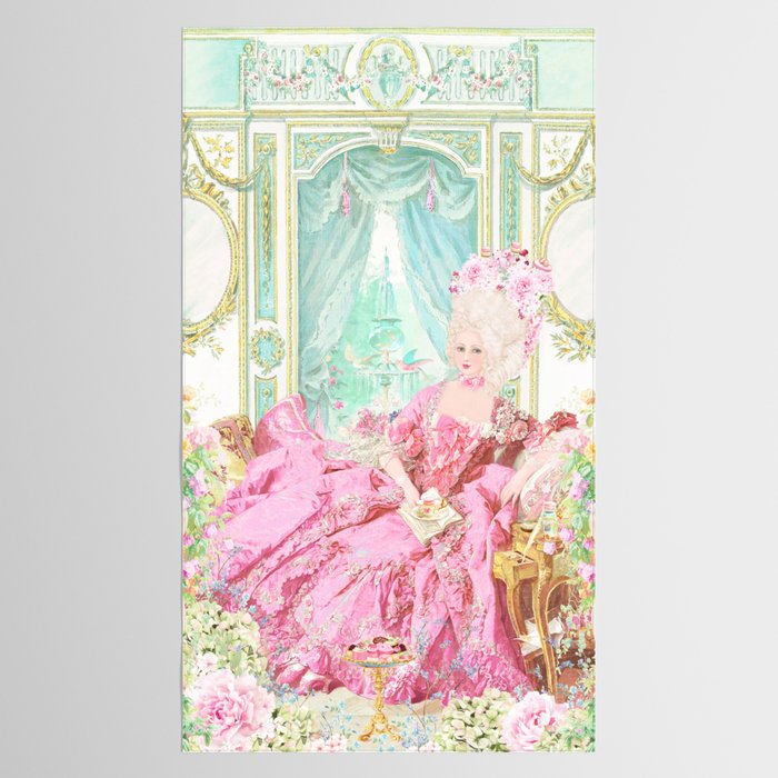 Marie Antoinette, Patisserie Jardin Tablecloth Gallery Image 2