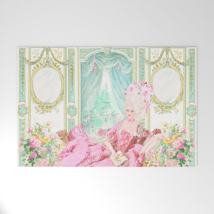 Marie Antoinette, Patisserie Jardin Welcome Mat Gallery Image 1