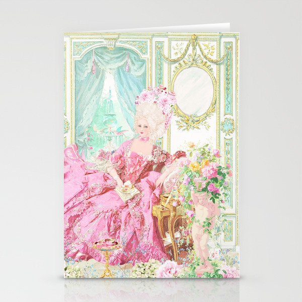 Marie Antoinette, Patisserie Jardin Stationery Card Gallery Image 2