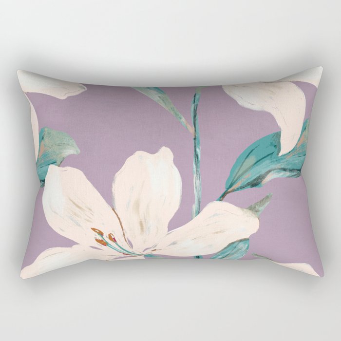 Spring Flowers 6 Rectangular Pillow Gallery Image 1