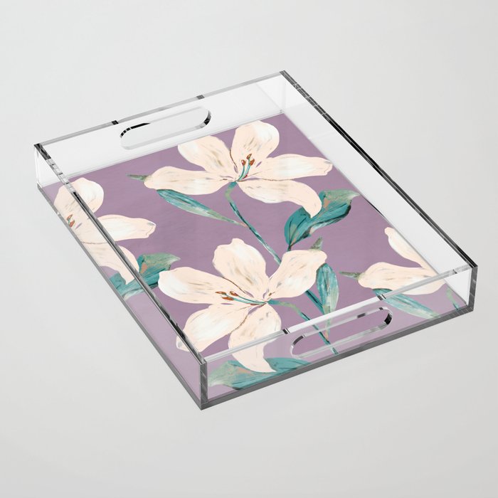 Spring Flowers 6 Acrylic Tray Gallery Image 1