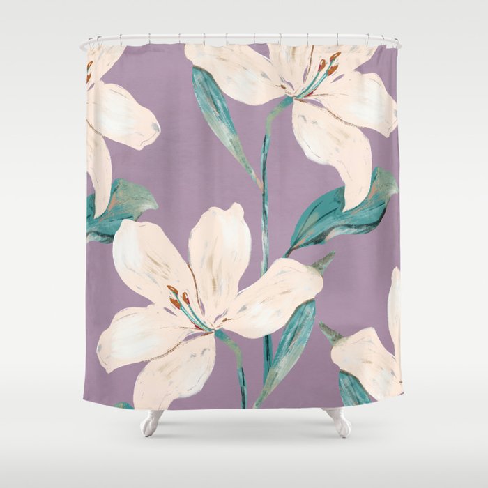 Spring Flowers 6 Shower Curtain Gallery Image 1