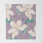 Spring Flowers 6 Throw Blanket Gallery Image 2