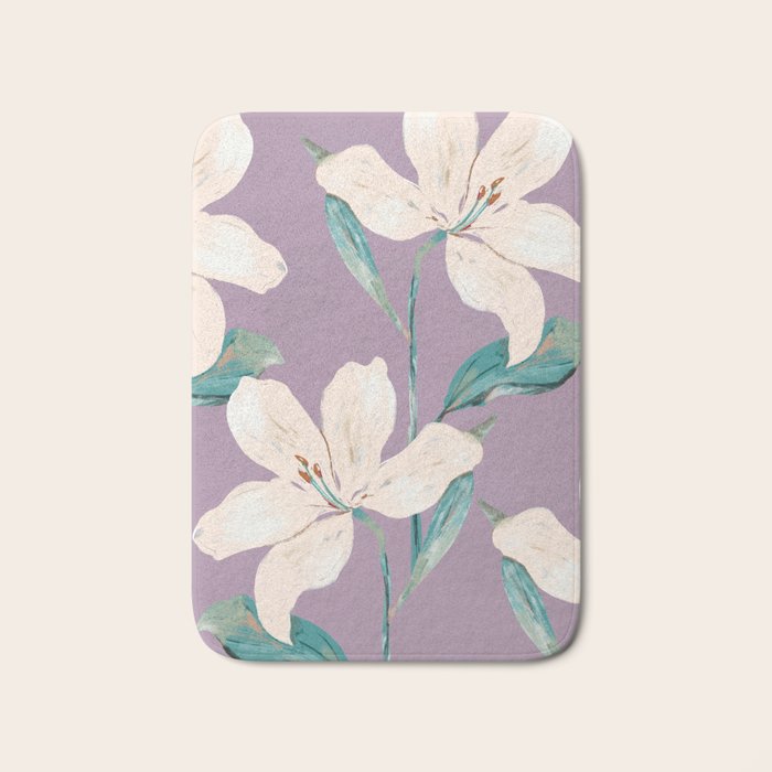Spring Flowers 6 Bath Mat Gallery Image 1