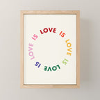 Love Is Love Mini Art Print Gallery Image 1