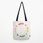 Love Is Love Tote Bag Gallery Image 2