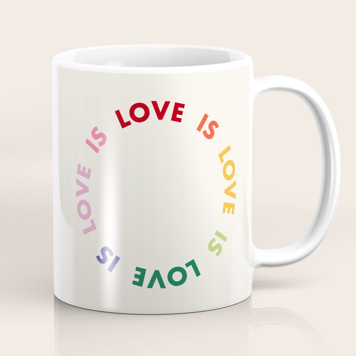 Love Is Love Coffee Mug Gallery Image 1