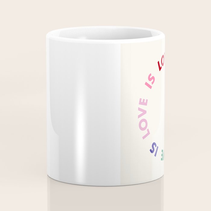 Love Is Love Coffee Mug Gallery Image 4