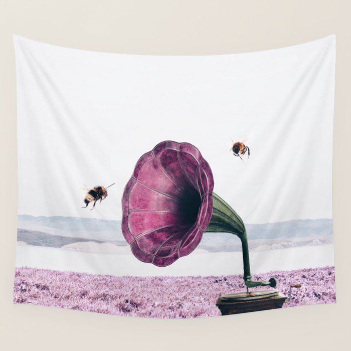 Music to my eyes Wall Tapestry Gallery Image 4