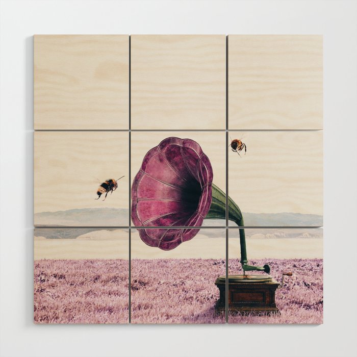 Music to my eyes Wood Wall Art Gallery Image 1