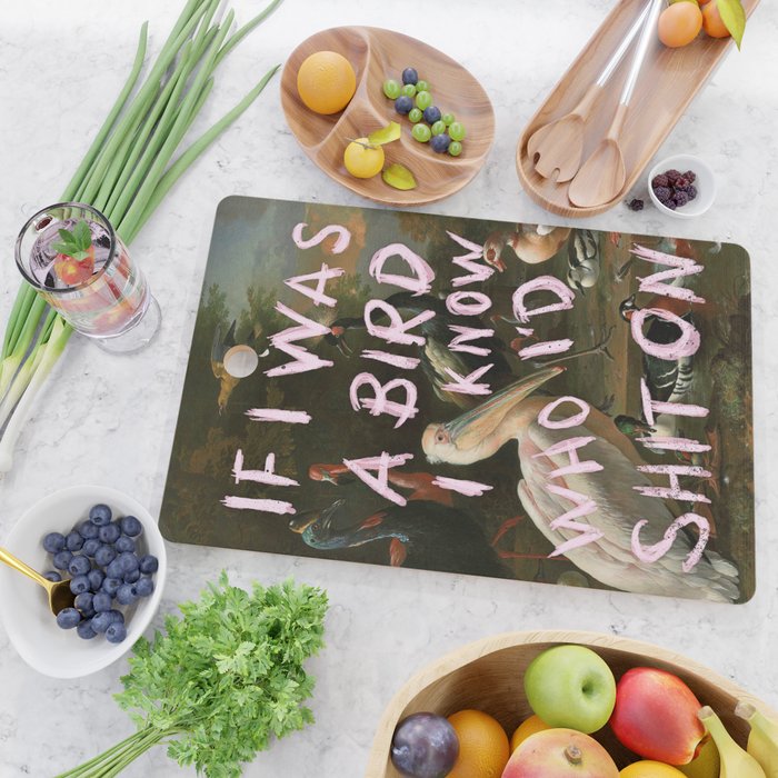 If I Was A Bird Cutting Board Gallery Image 2