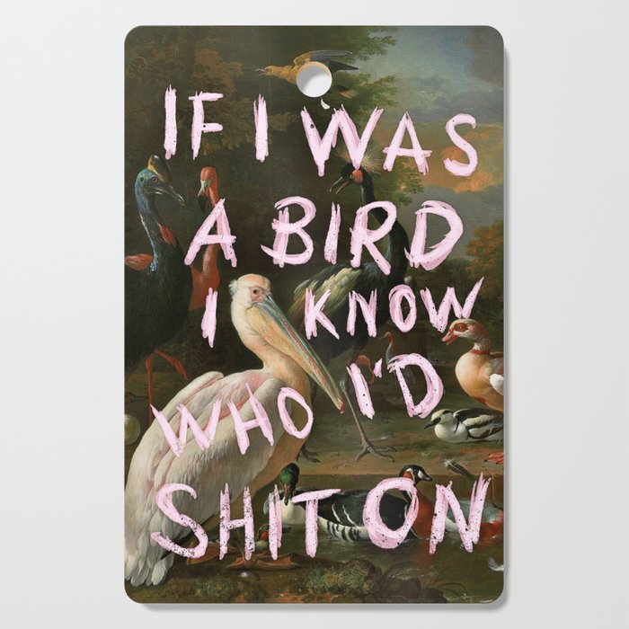 If I Was A Bird Cutting Board Gallery Image 1