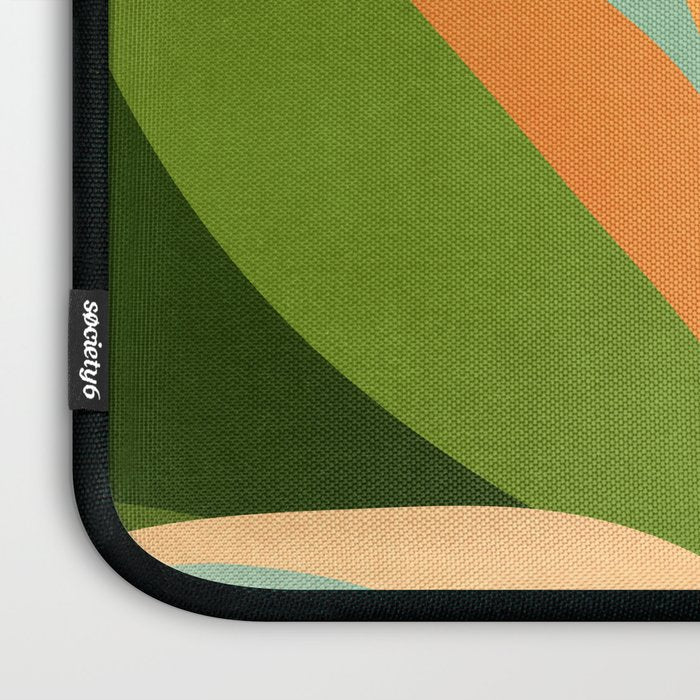 Colorful Agave Painted Cactus Illustration Laptop Sleeve Gallery Image 3