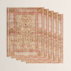 Hereke Northwest Anatolian Silk Rug Print Wrapping Paper Gallery Image 3