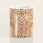 Hereke Northwest Anatolian Silk Rug Print Coffee Mug Gallery Image 4