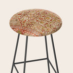 Hereke Northwest Anatolian Silk Rug Print Stool Gallery Image 2