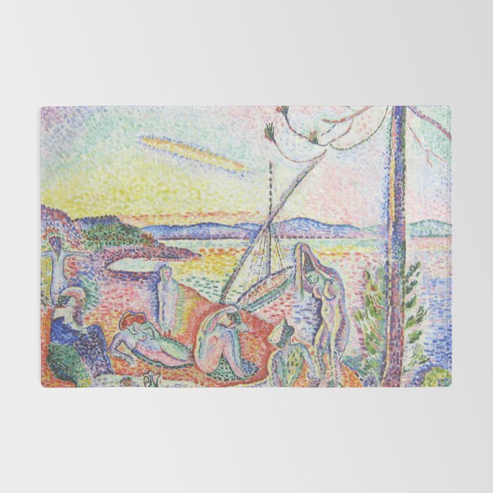 Henri Matisse 'Luxe, Calme et Volupte' Landscape Art Exhibition Rug Gallery Image 2