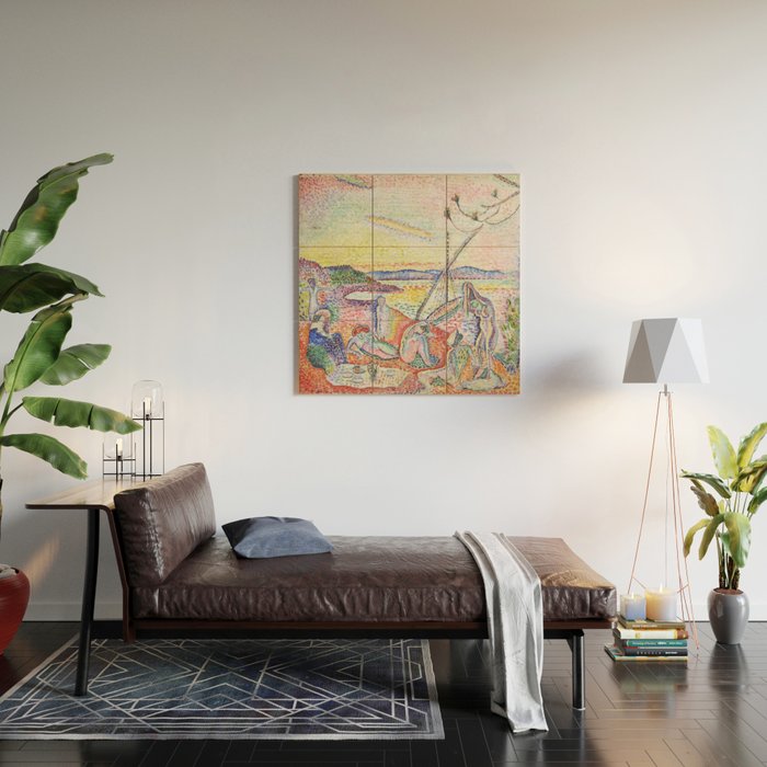 Henri Matisse 'Luxe, Calme et Volupte' Landscape Art Exhibition Wood Wall Art Gallery Image 2
