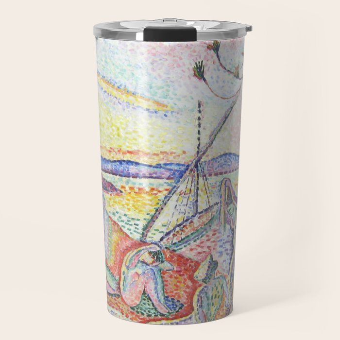Henri Matisse 'Luxe, Calme et Volupte' Landscape Art Exhibition Travel Mug Gallery Image 1