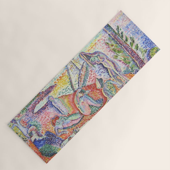 Henri Matisse 'Luxe, Calme et Volupte' Landscape Art Exhibition Yoga Mat Gallery Image 1