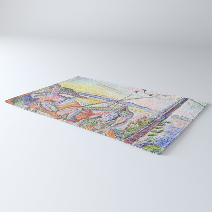 Henri Matisse 'Luxe, Calme et Volupte' Landscape Art Exhibition Rug Gallery Image 3