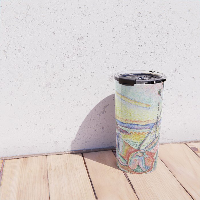 Henri Matisse 'Luxe, Calme et Volupte' Landscape Art Exhibition Travel Mug Gallery Image 4