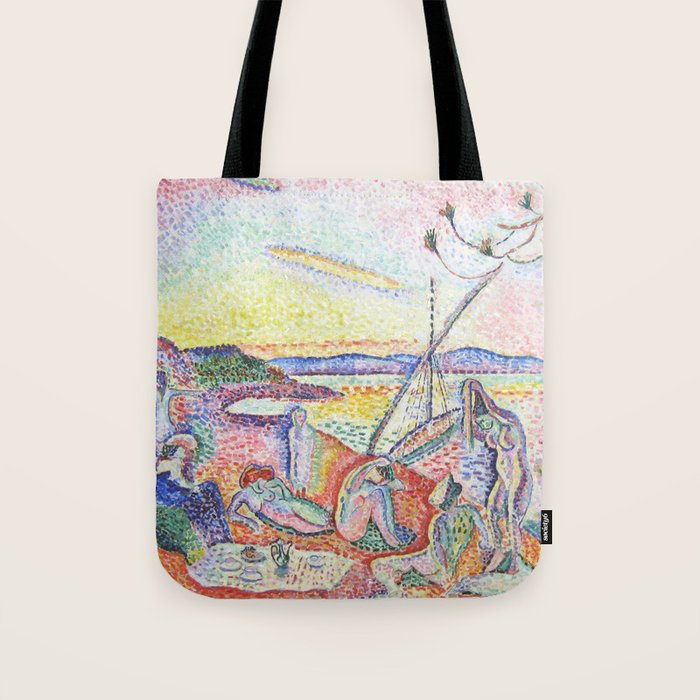 Henri Matisse 'Luxe, Calme et Volupte' Landscape Art Exhibition Tote Bag Gallery Image 1