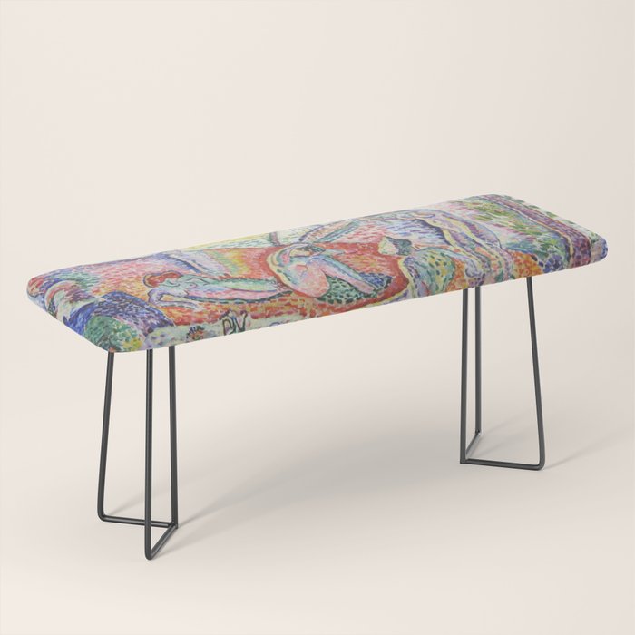 Henri Matisse 'Luxe, Calme et Volupte' Landscape Art Exhibition Bench Gallery Image 1