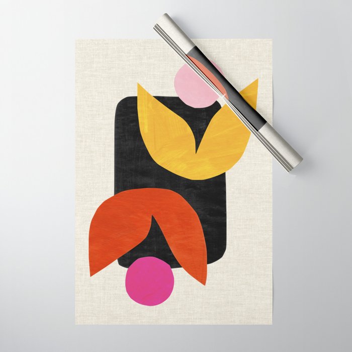 Twin Tulip Wrapping Paper Gallery Image 1