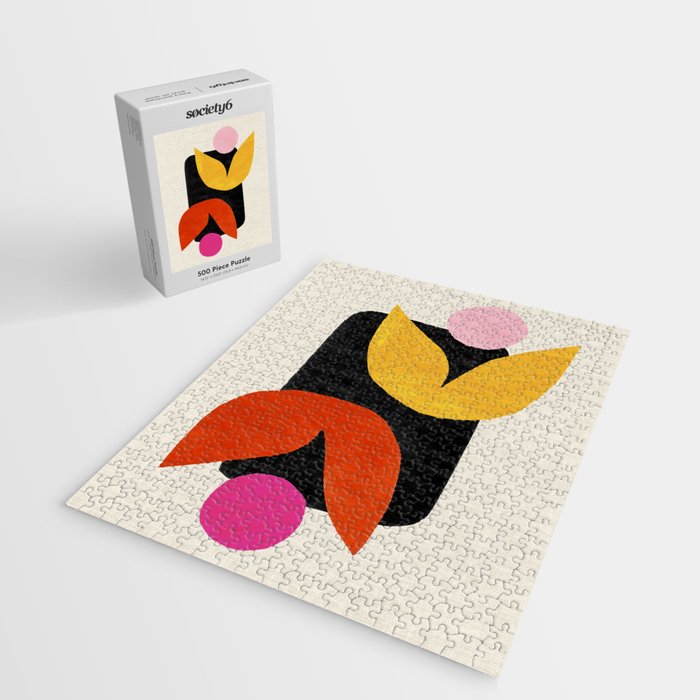 Twin Tulip Jigsaw Puzzle Gallery Image 2