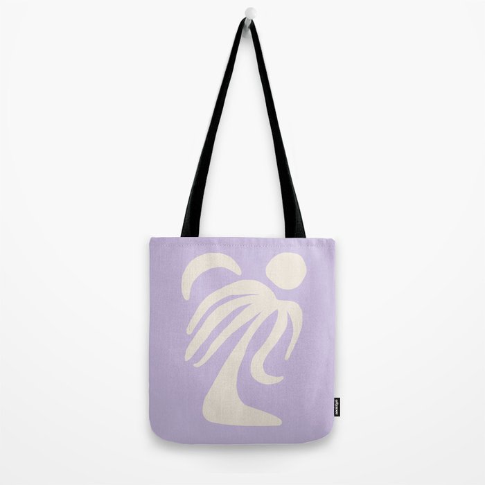 Palm Lilac Tote Bag Gallery Image 2